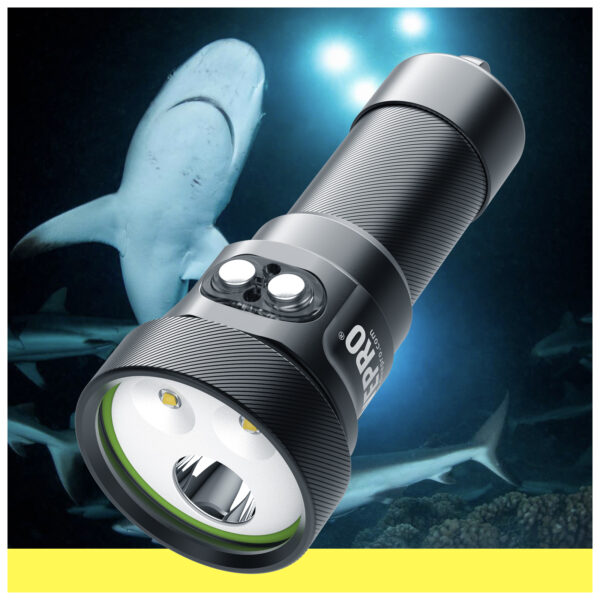 Divepro latarka M20 2000 lumenów - obrazek 2