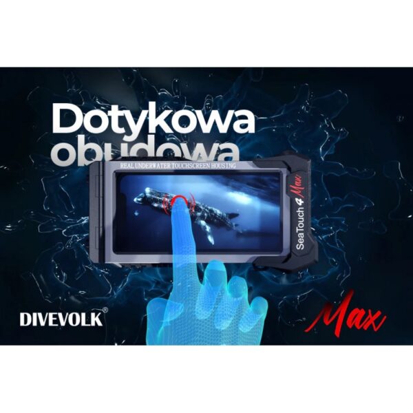Obudowa podwodna do smartfona DIVEVOLK SEATOUCH 4 MAX - obrazek 8