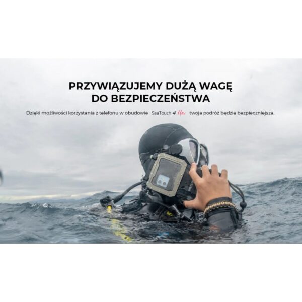 Obudowa podwodna do smartfona DIVEVOLK SEATOUCH 4 MAX - obrazek 6