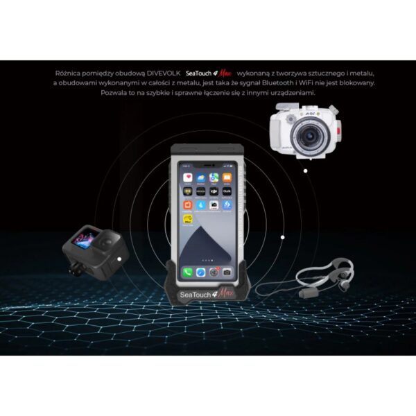 Obudowa podwodna do smartfona DIVEVOLK SEATOUCH 4 MAX - obrazek 5