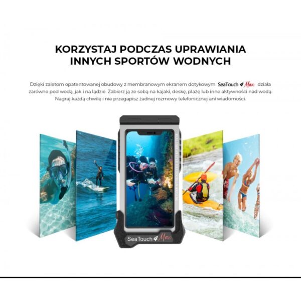 Obudowa podwodna do smartfona DIVEVOLK SEATOUCH 4 MAX - obrazek 3