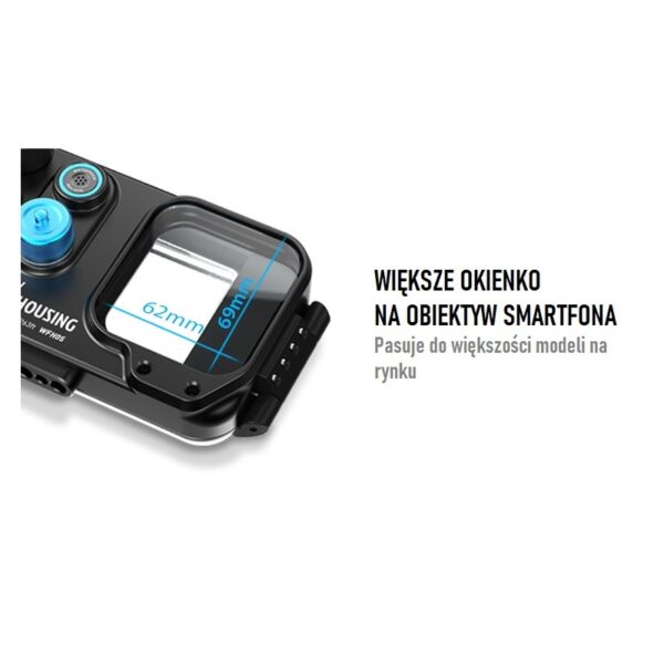 Obudowa podwodna do smartfona WEEFINE SMART HOUSING 2023 - obrazek 5